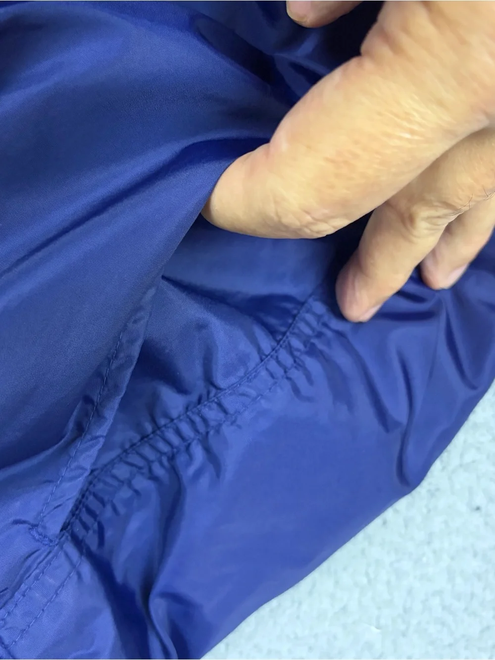 Vintage Y2K Nike Joggers Pants XLT Tall Blue Baggy Sweatpants Ankle Zips